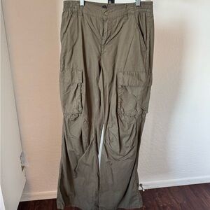 Women's Olive Cargo Pants